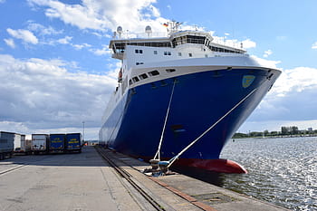 nave, traghetto, porta, mare Baltico, acqua, avvio, mare, Finlandia, rostock, Scandinavia
