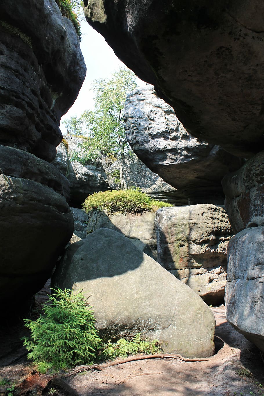erratic rocks, kudowa zdrój, national park, table mountains