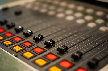 radio, console, studio, audio, sound, record, radio station, technology, buttons, music, stereo