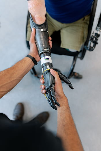 engineer, prosthetic, wheelchair, amputee, medicine, male, engineering, medical, health, science, technology