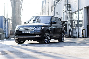 land, rover, range, suv, parked, tree, range rover, car, truck, vehicle, 4