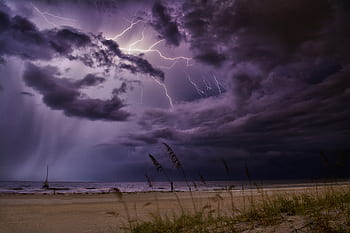 lightning, storm, weather, thunderstorm, thunder, sky, nature, clouds, flash, dark, energy