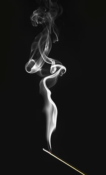 fotografie, kouř, Černá, Pozadí, kadidlo, spirály, víry, kontrast, hořet, vůně, mysticismus
