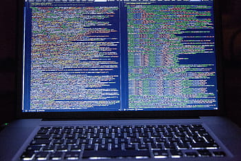 turned, laptop computer, code, html, internet, computer, web, digital, software, binary system, www