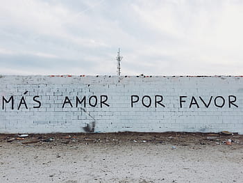 mås, amor, por favorit vandalismus zdi, během dne, veřejnost, zeď, napsat, vandalství, venkovní, nebe, podepsat