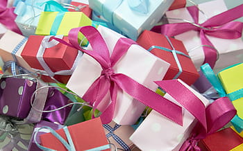 gift box lot, gift, package, loop, made, christmas, gifts, festival, christmas decoration, packaging, christmas shopping