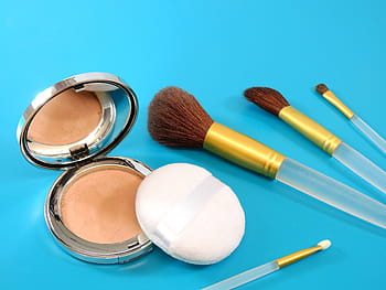 prášek, kartáč, schmink kartáč, kosmetika, makeup, krása, žena, ženský