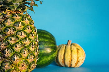 pineapple, watermelon, squach, fruit, food, freshness, ripe, vegetable, healthy Eating, food And Drink, organic