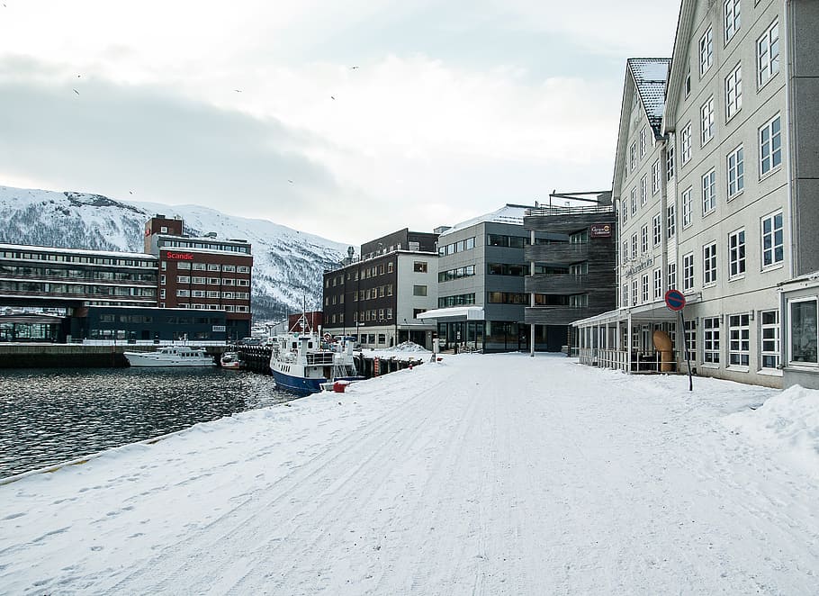 ノルウェー、 トロムソ、 港、 ラップランド、 埠頭