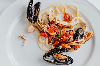makanan, makanan laut, Italia, sorrento, Lezat, Amalfi, pantai