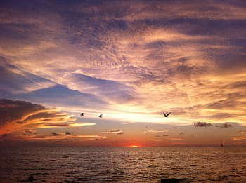 atardecer, playa, cielo, mar, pláž, sol, aréna, costa, paisaje