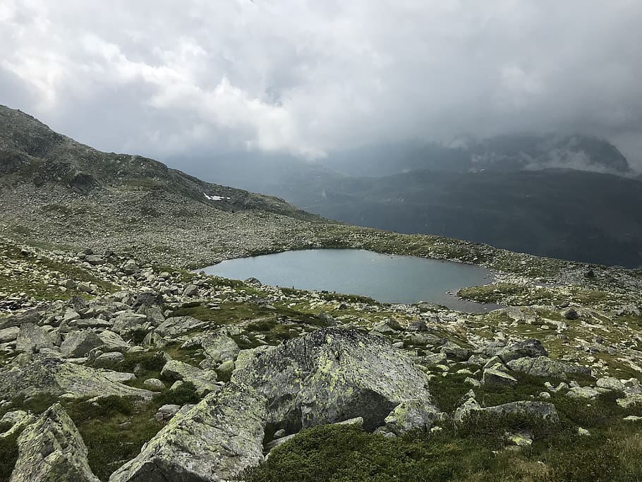pod surettasee, alpská trasa, Alpy, vysokohorský, dobrodružství, Procházka, nebe, vrcholy, exkurze, turistika, hory