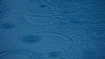 pool, water, rain, water surface, background, pattern, blue, gloomy, raindrop, circle, drip