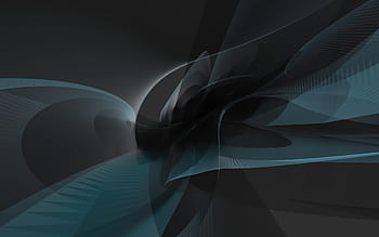 azul, negro, fondo de pantalla, remolino, ilustración, fondo, artes, moderno, olas, resumen, líneas