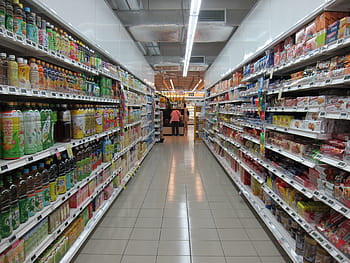 person, inside, grocery store, market, supermarket, store, food, shop, grocery, customer, shopping