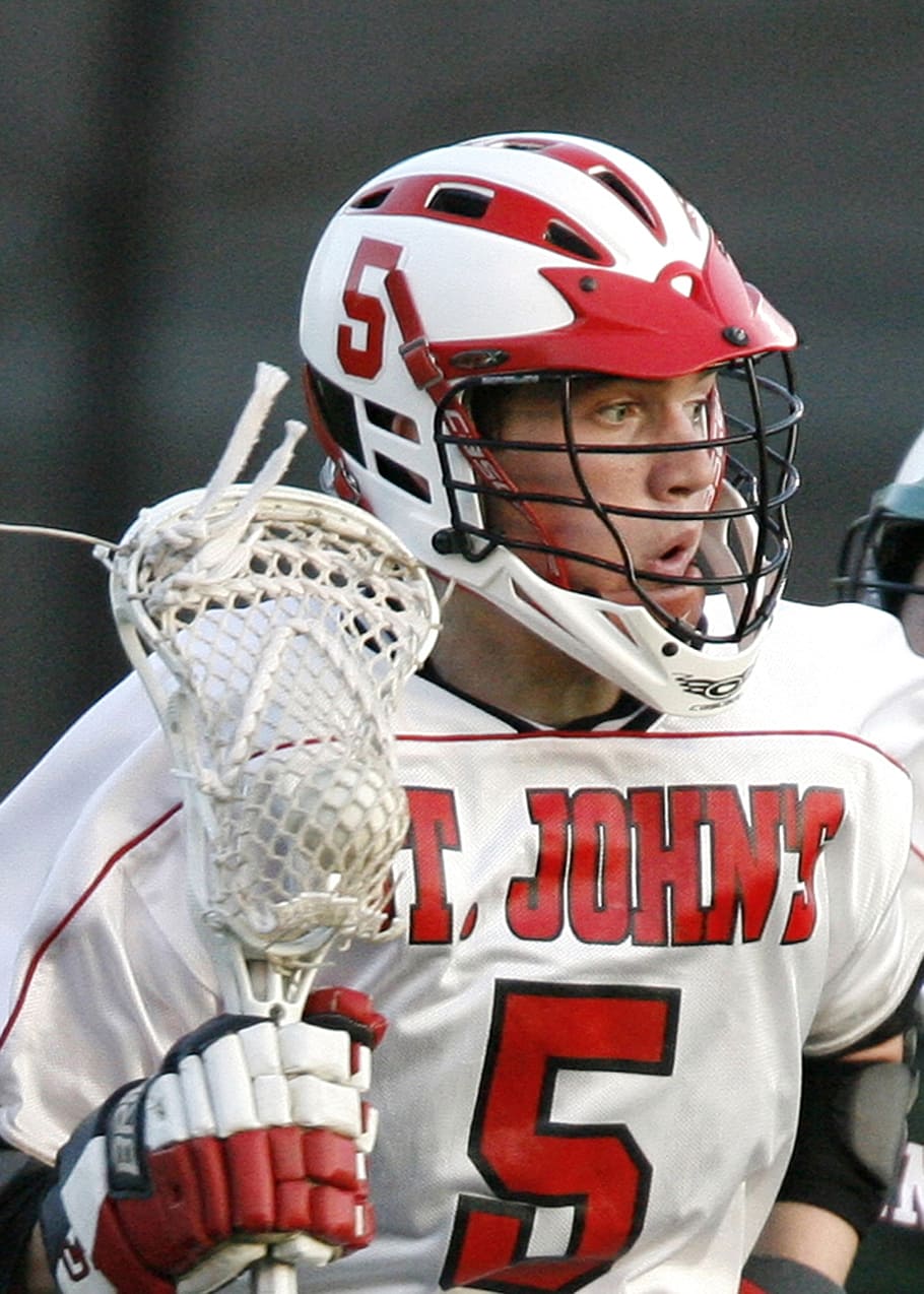 lacrosse, lax, player, sport, stick, competition, game, athlete, helmet, action, uniform