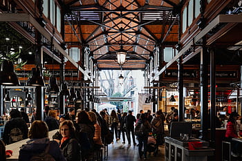 mercado de san miguel, Evropa, trh, jídlo, tapas, občerstvení, mercado, de, san, miguel, Madrid