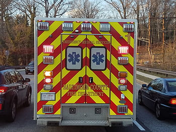 ambulanza, ambone, veicolo, fuoco, schianto, medico, emergenza, salvare, vigili del fuoco, strisce, Aiuto