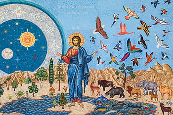 fotografie, tvorba obrazu, tvorba, malování, Genesis, mozaika, ikonografie, ruské církve, náboženství, ortodoxní, tamassos biskup