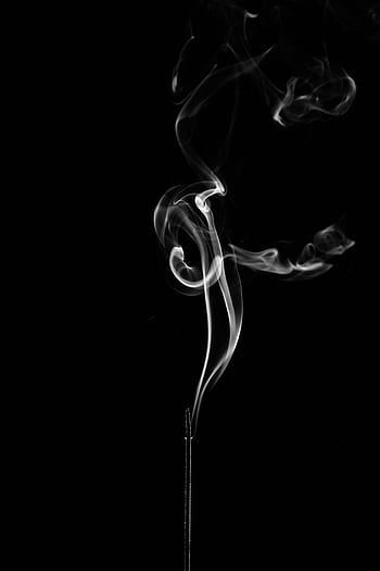 Fumo, pavimento, sfondo, incenso, isolato, bianco e nero, cerimonia, meditazione, fragranza, cenere