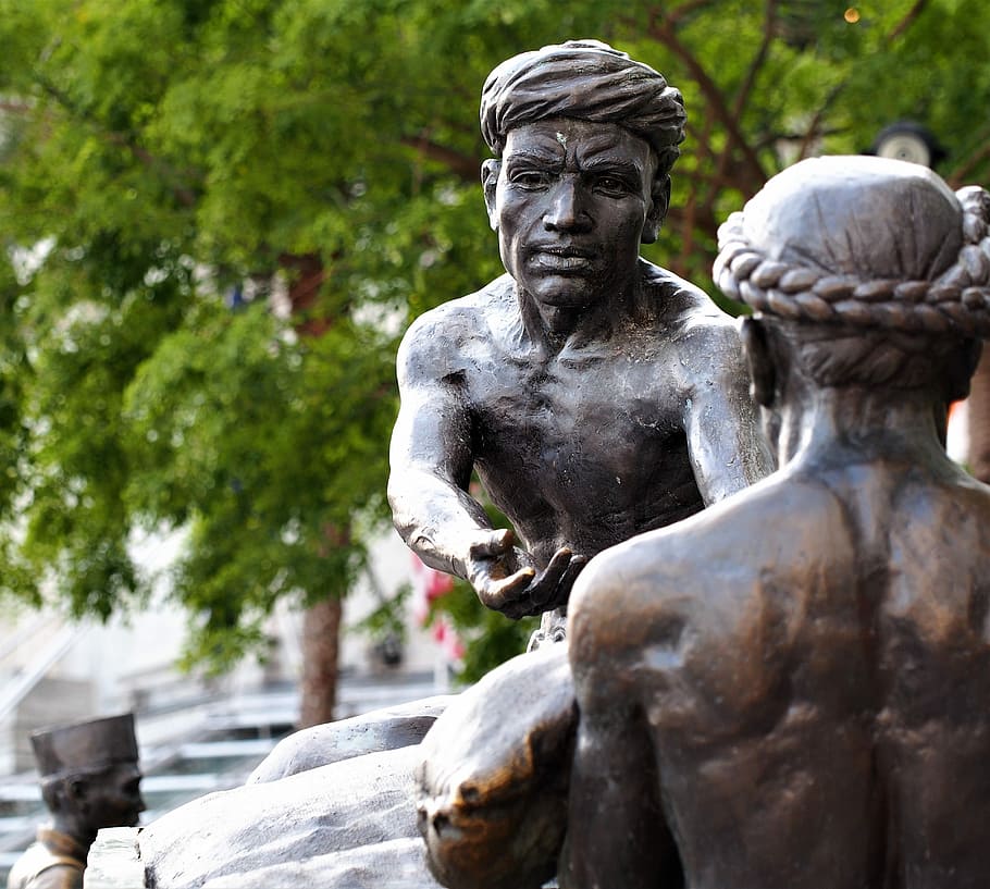 sculpture, statue, travel, art, bronze, monument, tourism, man, outdoors
