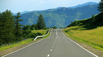 mountain landscape, Road, mountain, landscape, photos, landscapes, public domain, road and mountain, street, nature, scenics