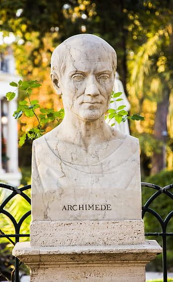 Αρχιμήδης, Ρώμη, Ιταλία, Ευρώπη, άγαλμα, πορτρέτο, γλυπτική, τέχνη, αντίκα, ιστορία
