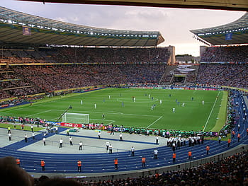 portrait photography, soccer stadium, daytime, football stadium, football, stadium, world cup final 2006 berlin, olympic stadium, viewers, berlin olympic stadium, world championship