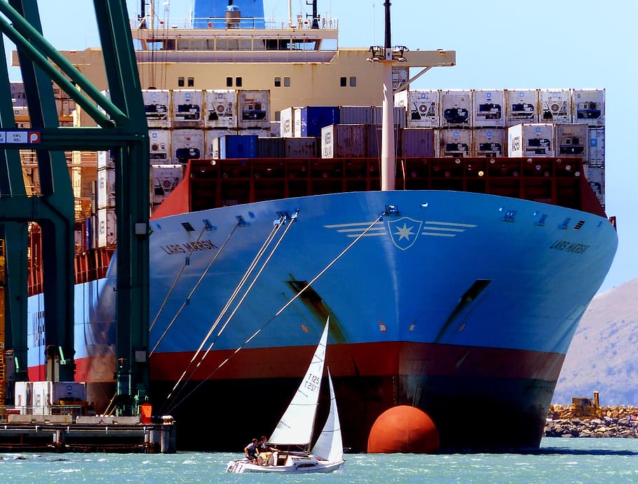 lars, maersk, Ladung, Schiff