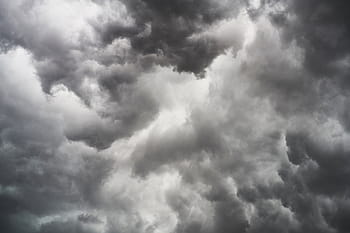 nízký, úhlové fotografování, bílý, mraky, vzduch, nebe, mrak, Pozadí, vysoký, je to ve vzduchu, Šedá