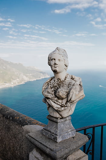 villa cimbrone, Italia, perjalanan, mediterania, Villa, Cimbrone, Ravello, -, Amalfi, Pantai
