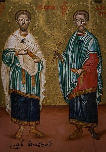 peter, paul, saints, church, vatican, holy, columns, icon, ancient, iconography, religion
