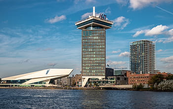amsterdam, rio, city, europe, netherlands, landscape, tower, 4k, hdr