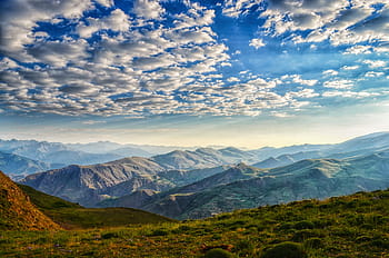 horské fotografie, krocan, kaçkars, krajina, ispir, Příroda, hory, východní černé moře, nebe, plošiny, mír