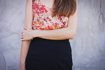 ragazza, donna, bellezza, moda, Abiti, capi di abbigliamento, persone, gonna, brunetta