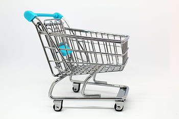 stainless, steel shopping cart, shopping cart, purchase, truck, trade, shop, objects