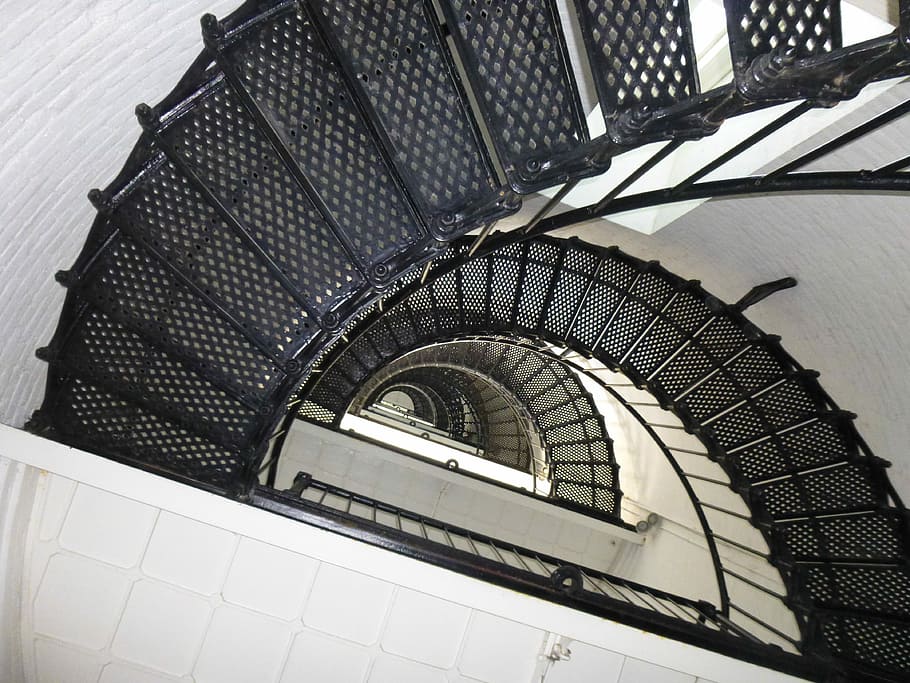 schody, spirála, pohyblivé, schodiště, pohybující se, schodiště, design, křivka, interiér, konstrukce, struktura, oběžník