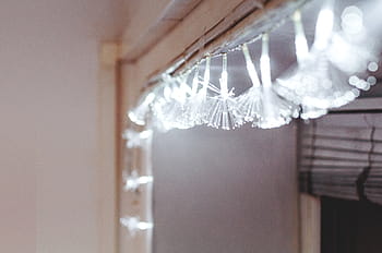 lit, string lights, lights, decor, blur, bokeh, interior, design, electric Lamp, decoration, domestic Room