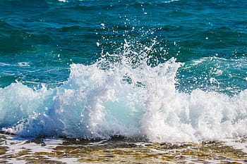 Spray, Foam, Drops, Wave, Smashing, Sea, spray, foam, nature, wind, power, splash