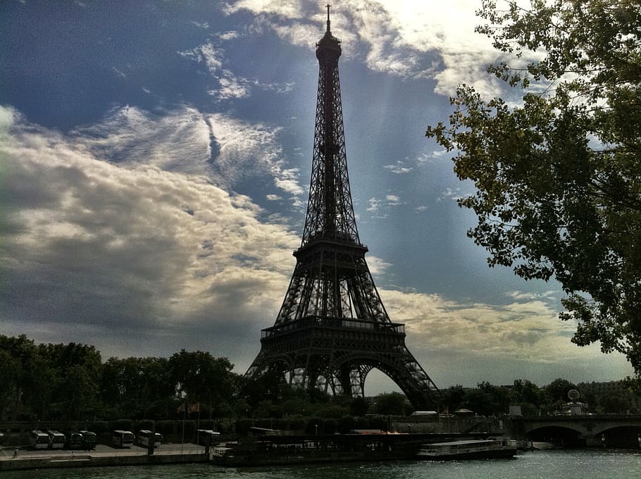 Paříž, pro, eiffel, francouzština, pyramida, architektura, cestovní ruch, rohlík, chléb, Francie, žaluzie