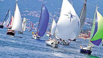 sail, boats, body, water, daytime, regatta, fiumanka, race, sailboat, sailing, yacht