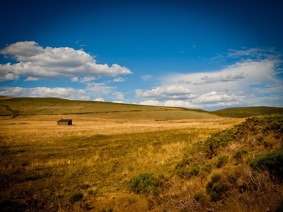 puebla sanabria, Ισπανία, ουρανός, πεδιάδες, τοπίο, καμπίνα