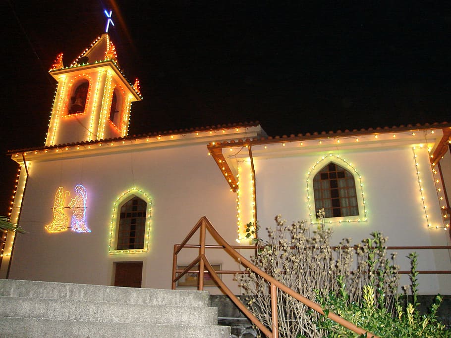 kostel, památka, Vánoce, kostel, památník, architektura, katedrála, katolík, římský, křesťanství, vnější, chrám