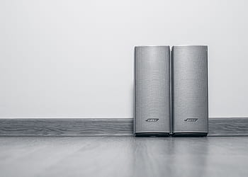 bose, kaiuttimet, musiikki, audio-, esineet, mustavalkoinen