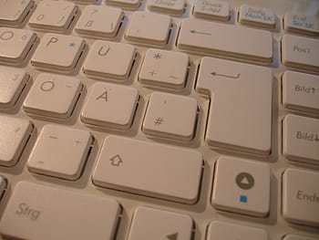 Chiclet Keyboard, Keys, keyboard, input device, periphaerie, white, computer, computer key, computer keyboard, technology, full frame