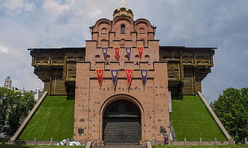gate, fortress, shaft, moore, mound, wall, tower, the middle ages, monastery, castle, architecture
