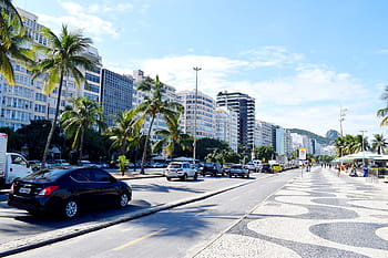 copacabana, rio de janeiro, brazil, beach, rio, sand, landscape, ocean, vacation, holiday, destination