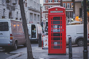 Červené, telefonní budky london street, červené telefonní budky, box, Londýn, ulice, telefon, cestovat, telefonní budka, Londýn, Anglie, Spojené království