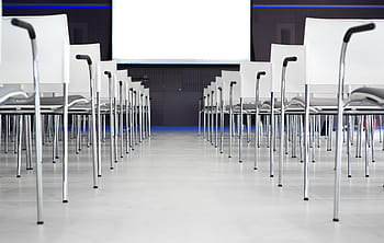 šedá, nerez, ocelová židle, uvnitř, pokoj, místnost, Setkání, podnikání, konference, kancelář, stůl, korporátní