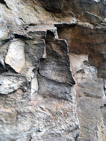 texture, rock, stone, fracture, lichen, solid, hard, wall, gravel, material, natural